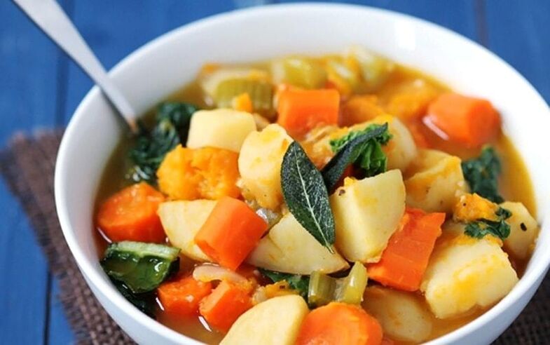 Зеленчукова яхния - просто и здравословно ястие в менюто на пациенти с панкреатит